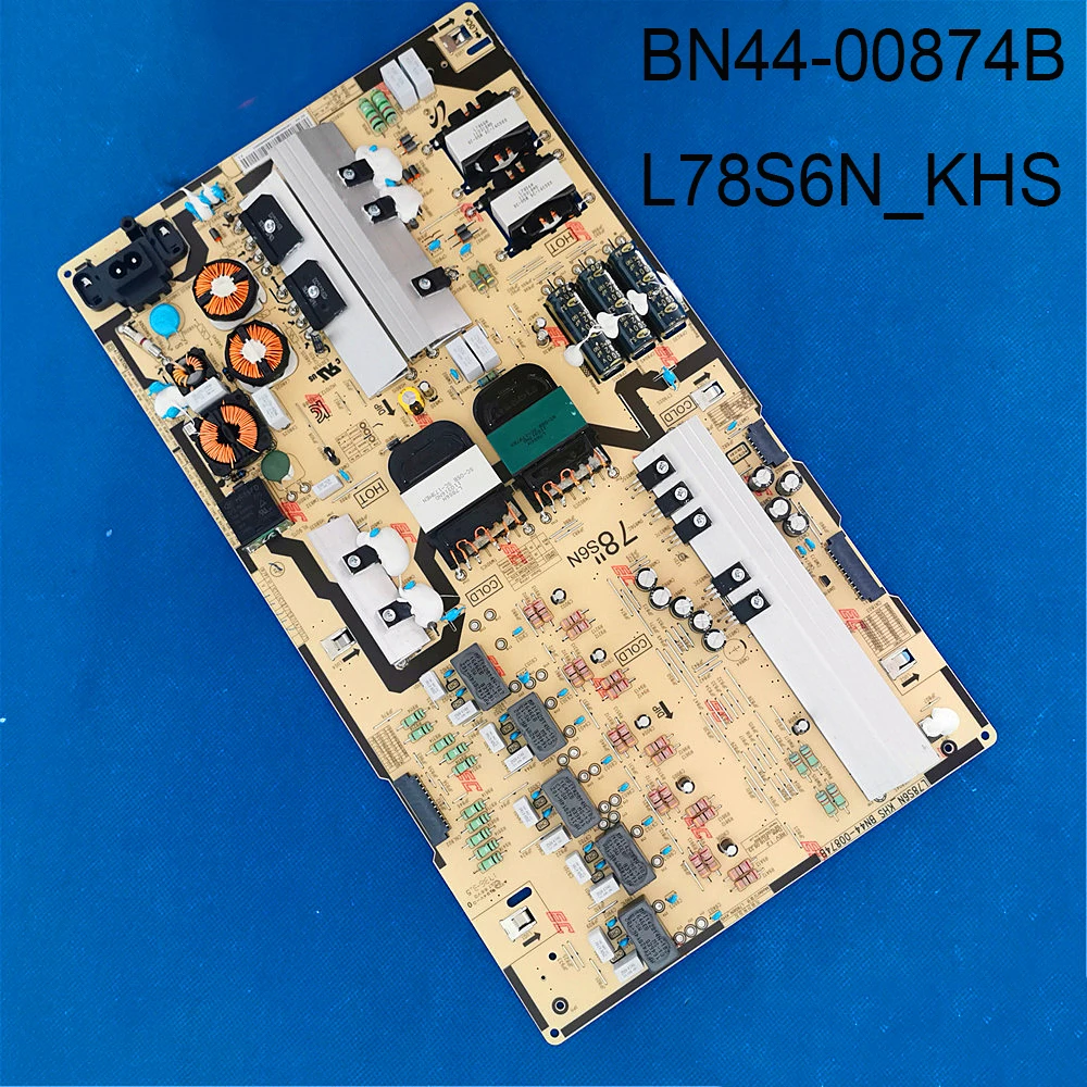 บอร์ดจ่ายไฟ L78S6N_KHS BN44-00874B ใหม่ได้รับการทดสอบแล้วว่าทำงานได้เหมาะสมสำหรับ UA78KU6570U UA78KU6500K ทีวีจอแอลซีดี