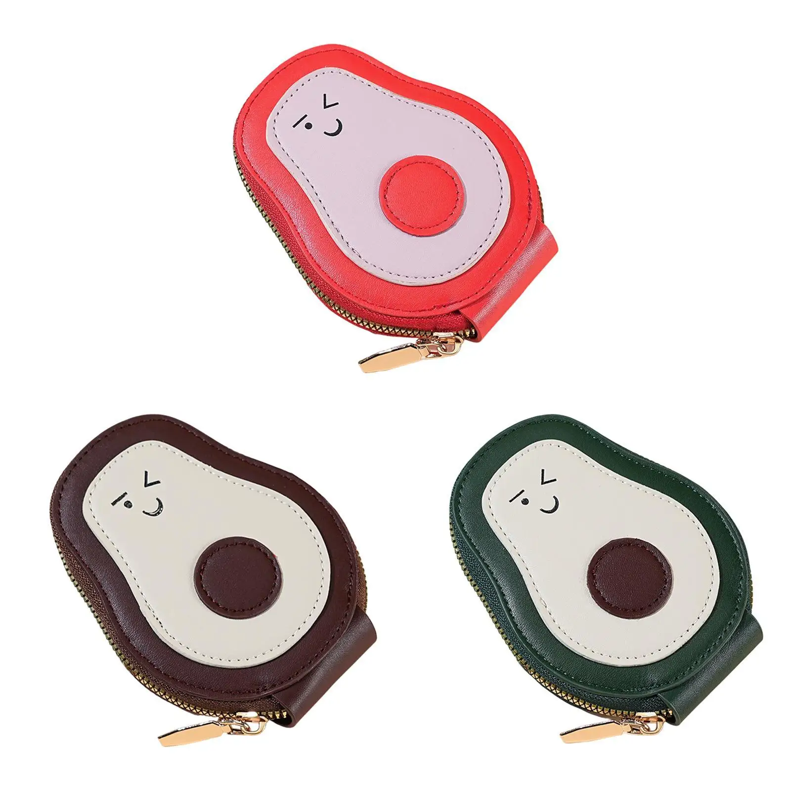 Card Holder Bag Portable Multifunction Fashion Fruit Clutch Women Wallet Money Purse for Gifts Camping Female Street Commuting