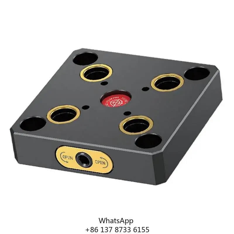 TA52-108 ZPP CNC Clamping Base Plate For Precision Fixtures For CNC Machine Quick Change Fixture System