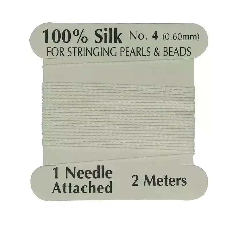 #4 0.6mm*2meters Multicolor Silk Thread For Women DIY Jewelry Making And Beading Accessories