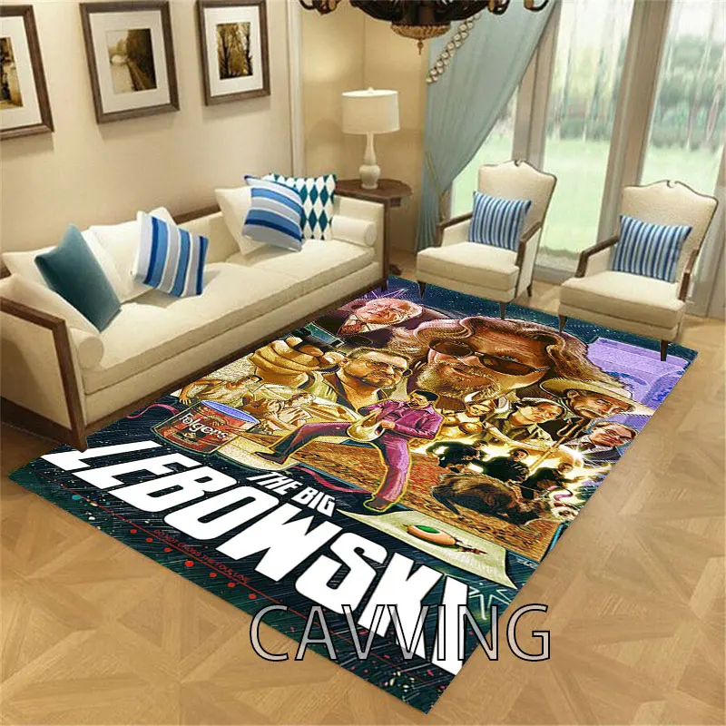 The Big Lebowski 3D Printed Carpet Flannel Rugs Anti-slip Large Rug Home Decoration for Living Room Bedroom Carpets