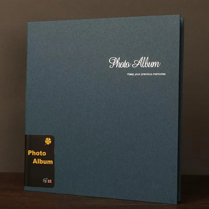 DIY klebriges Fotoalbum im modernen Stil, Familienfoto-Aufbewahrungsalbum, 45,7 cm, Kinder-Wachstumspeicher, Fotoalbum, Geburtstagsgeschenk