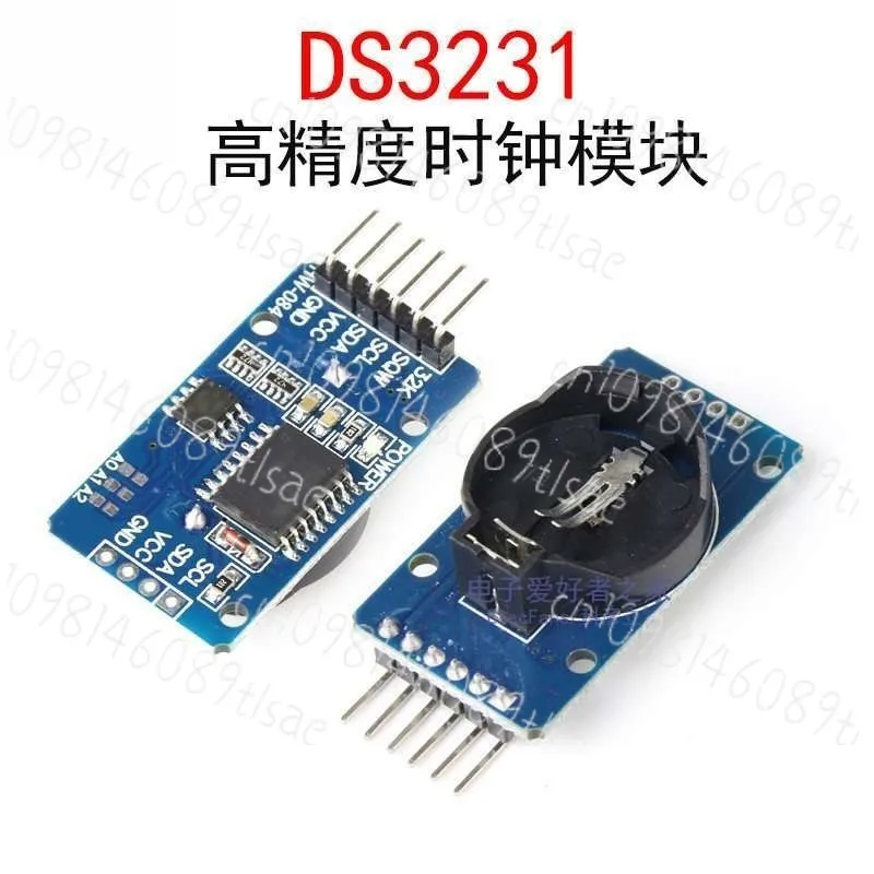 modulo-rtc-de-alta-precisao-ds3231-com-memoria-at24c32-modulo-de-relogio-em-tempo-real-com-interface-i2c-para-arduino-raspberry-pi