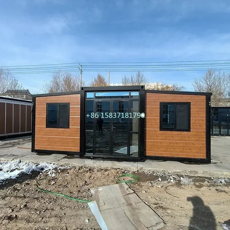 High Quality Container House Waterproof Prefabricated Tiny Home Container Expandable 20ft 40Ft Prefab Villas Container House