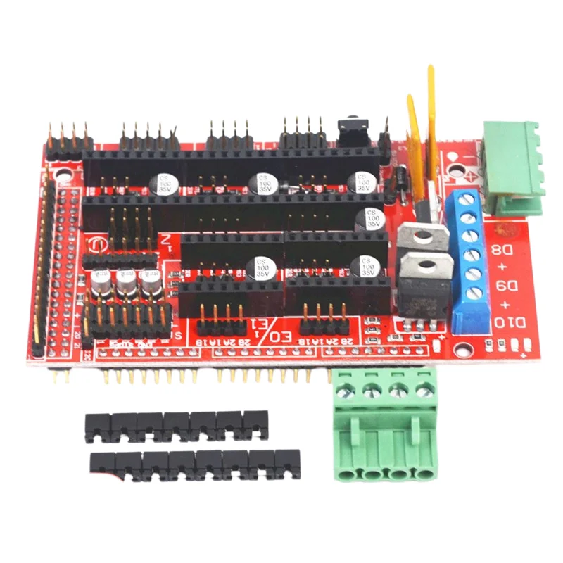 3D Printer Controller Module Accessories Reprap Ramps 1.4 Control Board Driver Assembly Expansion Board