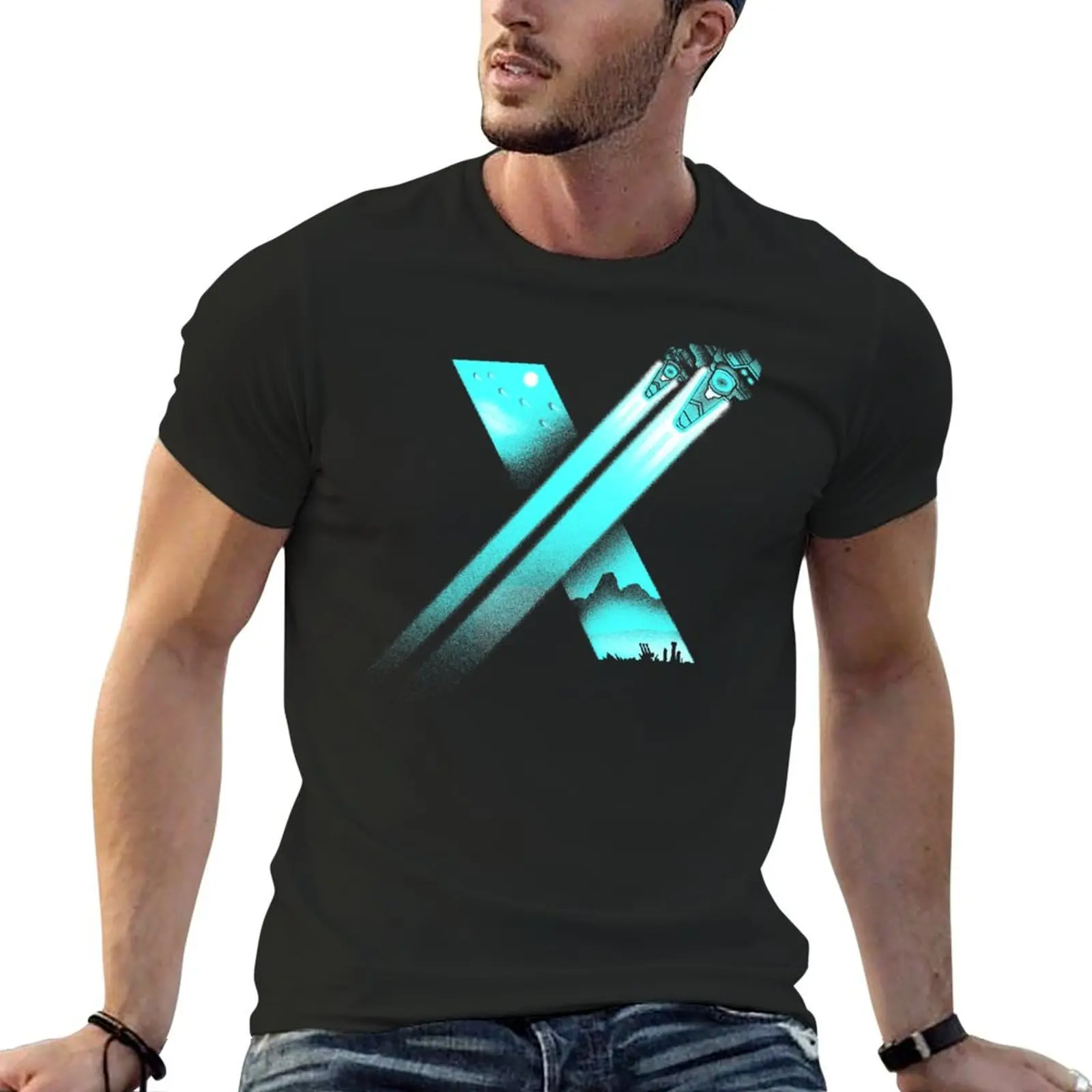 

XENO CROSS T-Shirt anime shirt vintage designer t shirt men