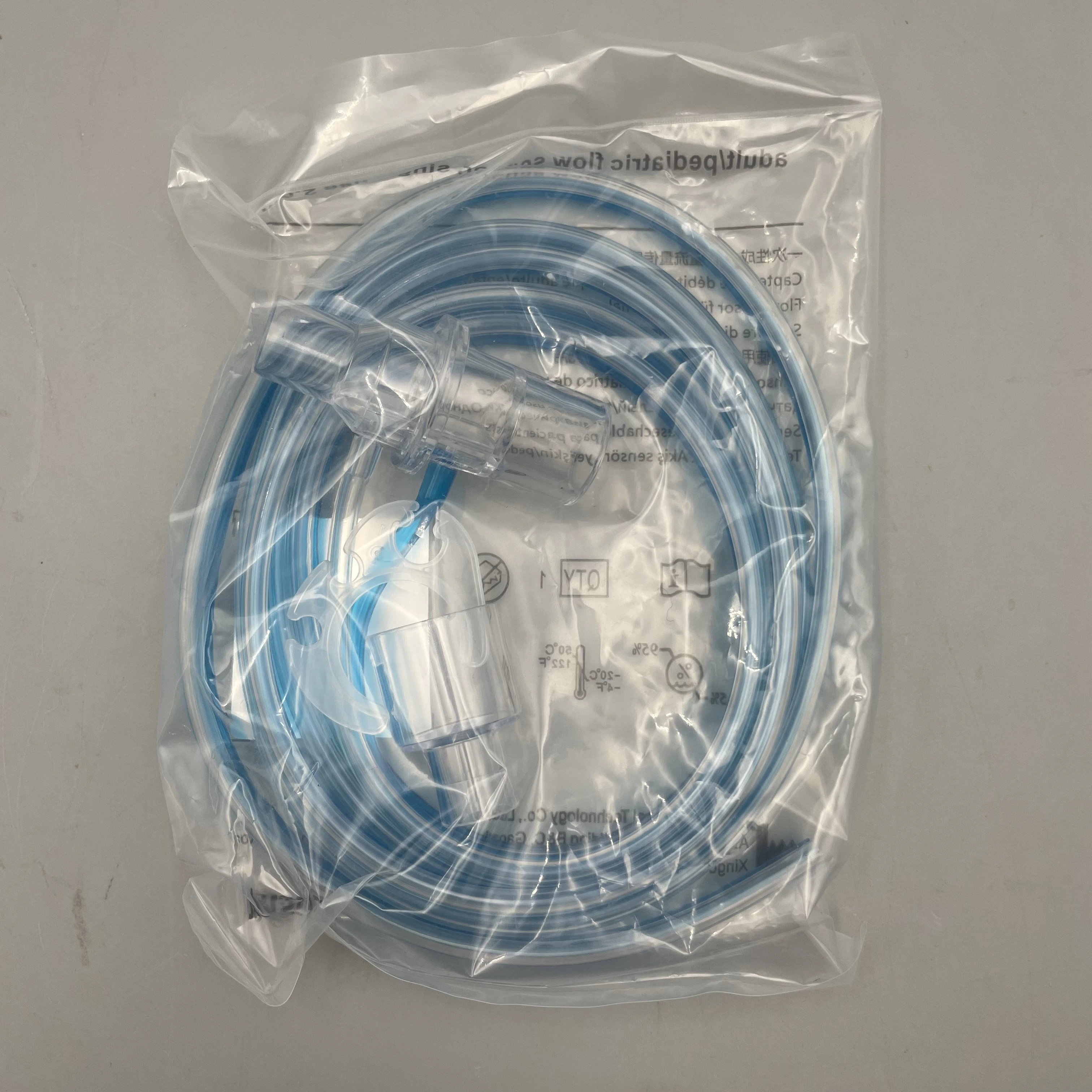 Resvent Ventilator RS300 RV200 single use flow sensor 2.0m infant pediatric adult REF 60201-000071-00 REF60201-000068-00