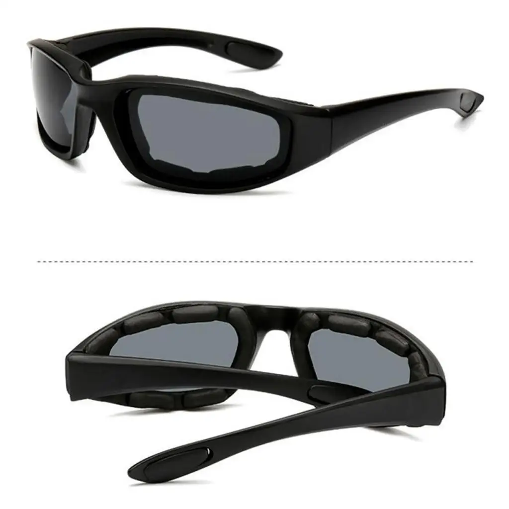 

Motorcycle Goggles Fit Over Glasses Anti-Fog Breakage Lenses 400 Unisex