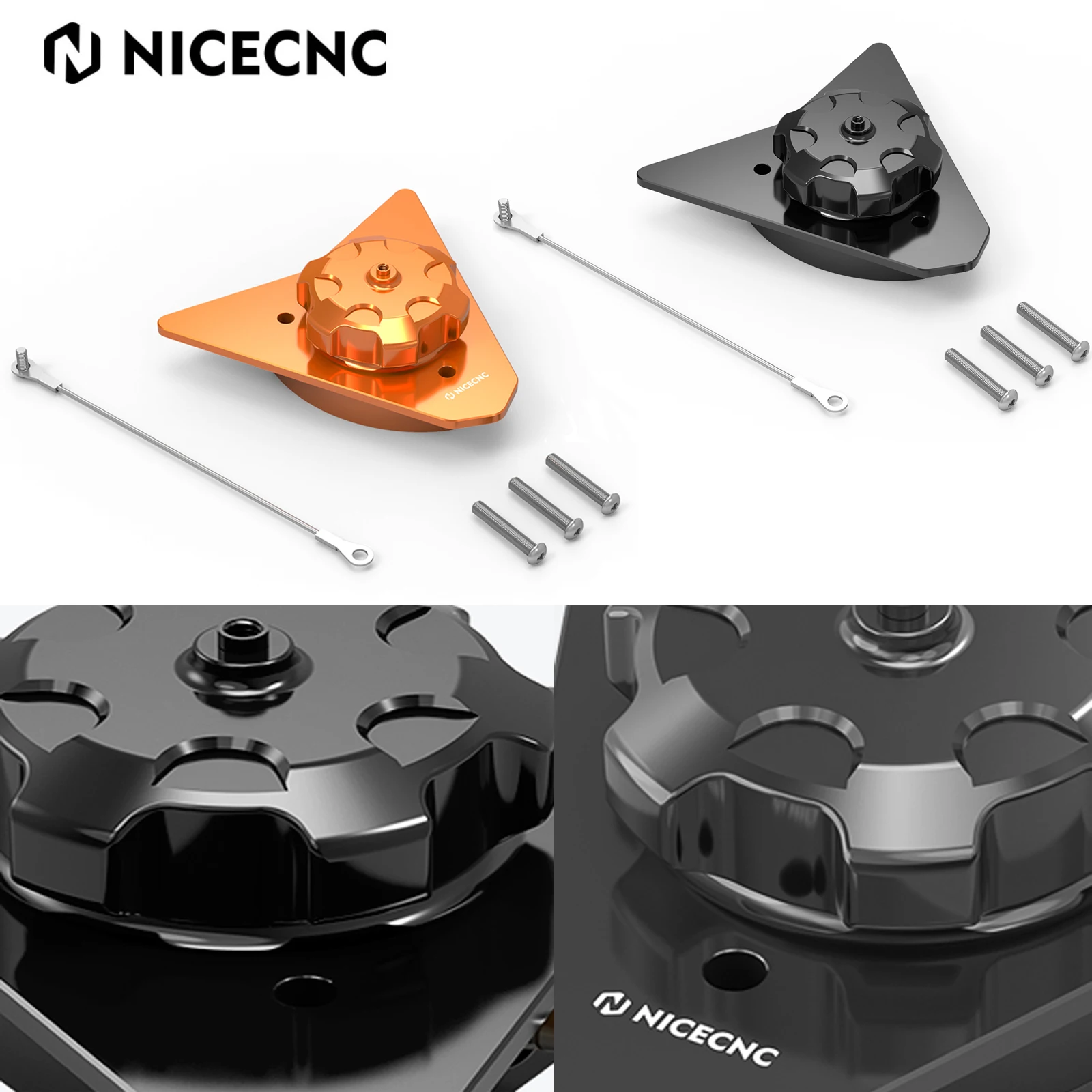 

For KTM 690 Enduro/Enduro R 690 SMC/SMCR 2008-2018 Motorcycle Fuel Neck Cap Cover Keyless Oil Fuel Tank Cover 690 Enduro R SMC R