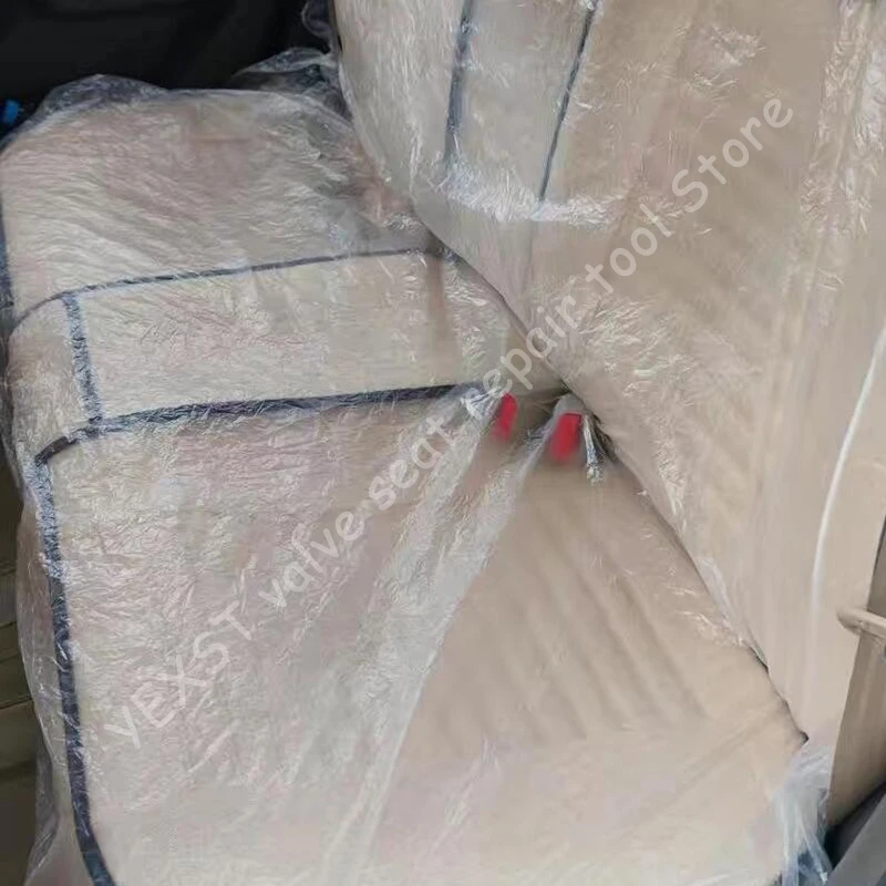 5 مجموعات من غطاء مقعد السيارة الناعم القابل للتصرف، غطاء حماية بلاستيكي عالمي مقاوم للماء للعناية بالجمال وإصلاح الجمال #5