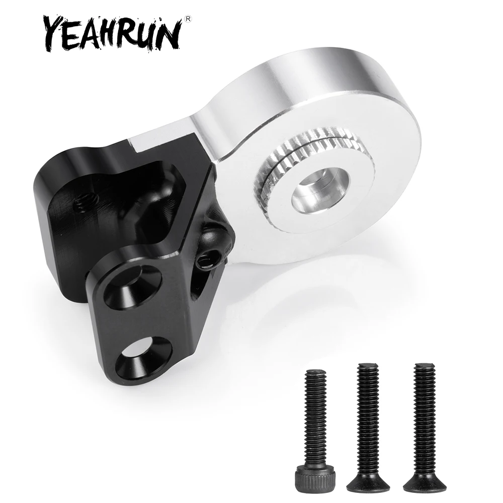 YEAHRUN อลูมิเนียมอัลลอยด์ Servo Saver พวงมาลัยสําหรับ 1/10 Gorgon RC รถอะไหล่อัพเกรด