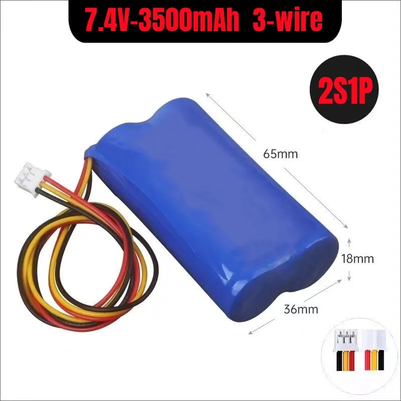 

Brand new. 2s1p. Rechargeable Lithium Battery Amplifier,7.4 V, 3500 MAH, Power toy Accessories, LED Lights. Security Equipment