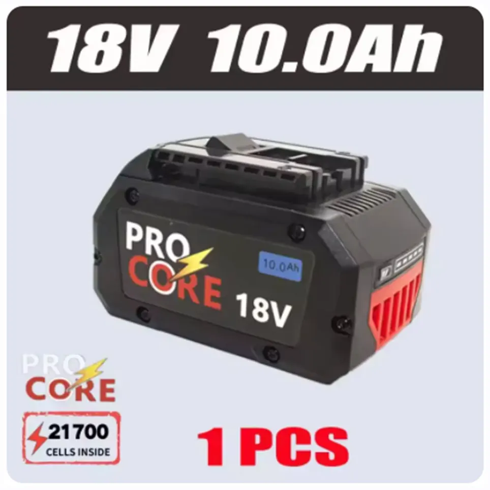 Voor Bosch 18V professionele GBAGBH GSR GSB BAT618 BAT609 BAT620 originele 18V 10.0Ah batterijtool om de batterij te vervangen