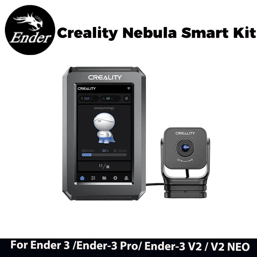 

Creality Nebula Pad 4.3 Inch Touch Screen High-Speed Printing for Ender 3 /Ender-3 Pro/ Ender-3 V2 / V2 NEO With Nebula Camera