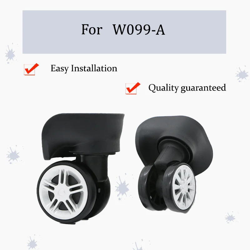

For W099-A Luggage Wheel Accessories 360° Rotating Silent Wheels Wear-Resistant and Pressure-Resistant Casters