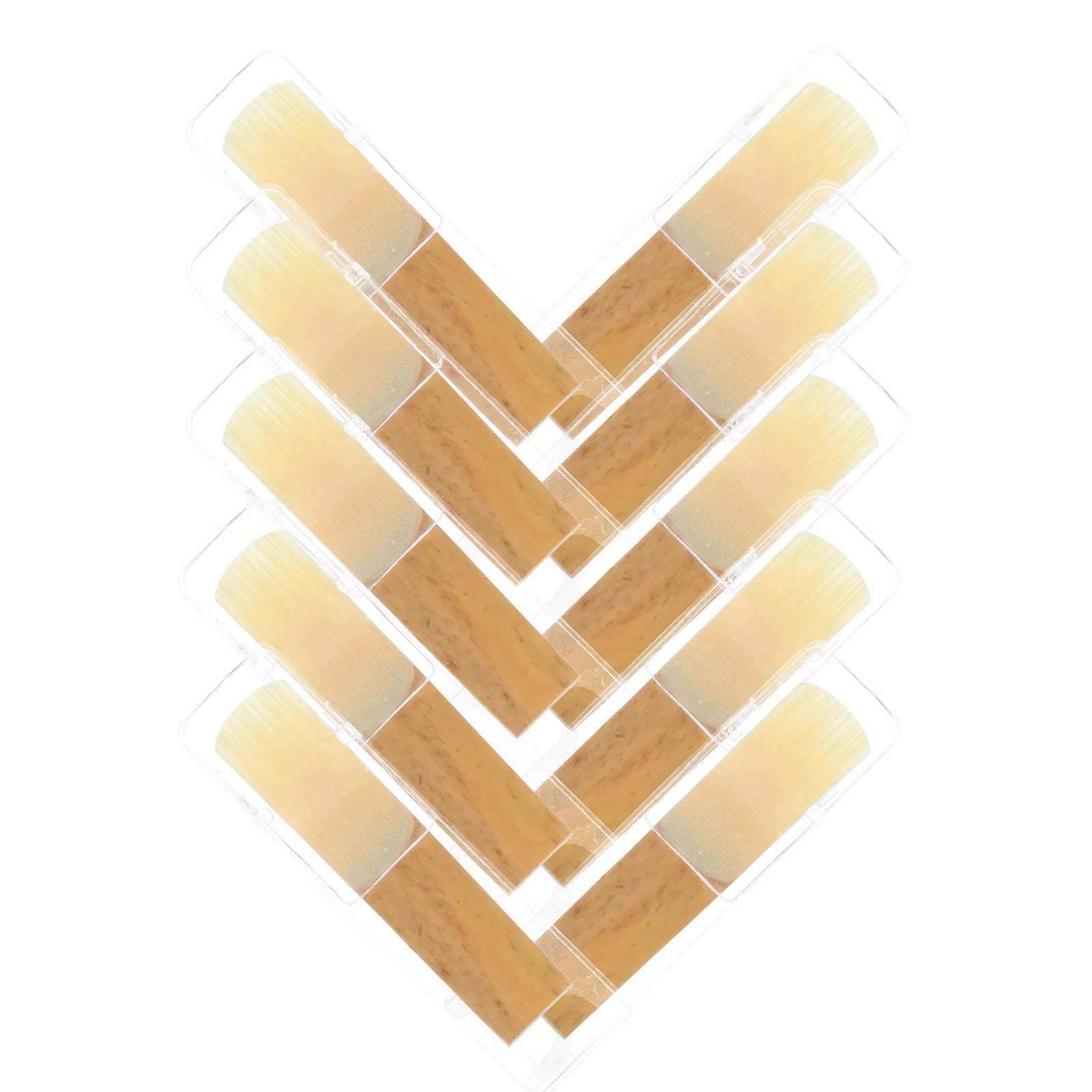 

10 Pcs Saxophone Whistle Althorn Reeds Treble Beige Wood for Beginners