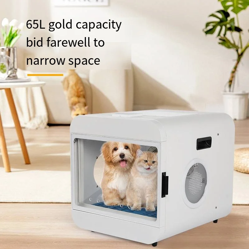 New Intelligent Pet Drying Box Automatic Cat Hair Dryer Household Small Hair Dryer Cat Dog Hair Dryer Silent Pet Products 2023