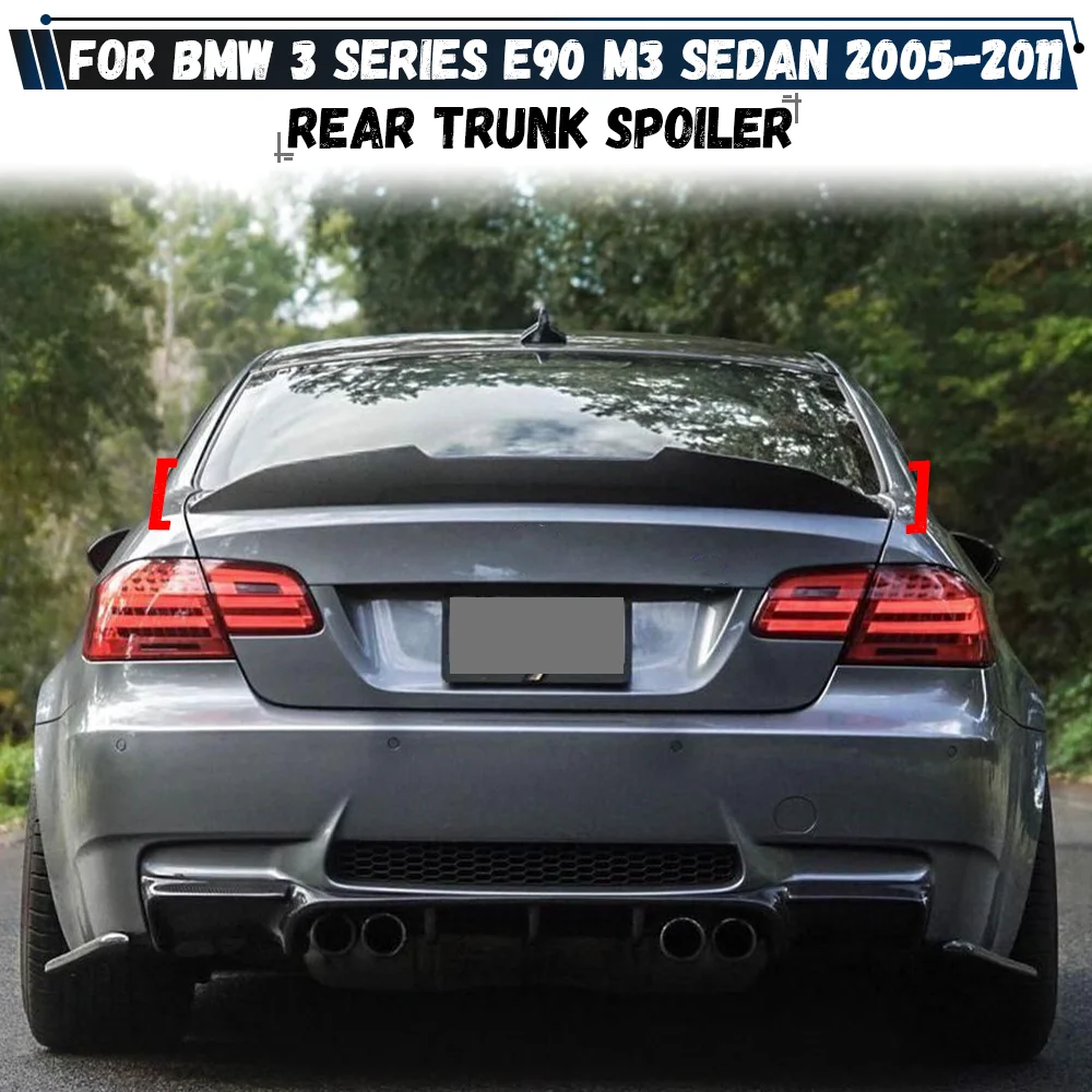 

Задний спойлер багажника, крыло, спойлер на крышу PSM, крылья для BMW E90 3 серии 2005-2011 335i 318d 320i 325i 330i и M3 2008-2012