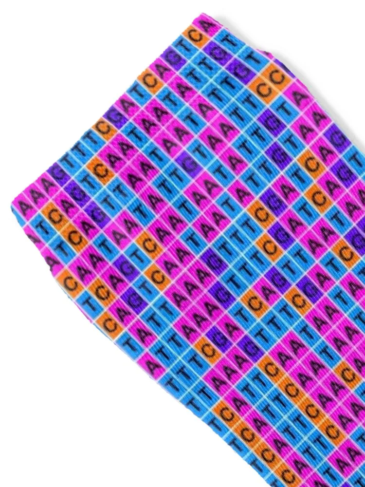 DNA Sequence 1 Socks designer brand Crossfit cotton christmass gift Girl'S Socks Men's