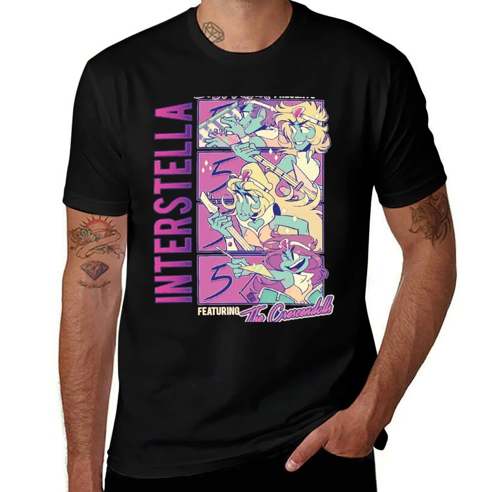 

Interstella 5555 T-Shirt t shirts for man cotton soft t shirt man casual T-Shirt