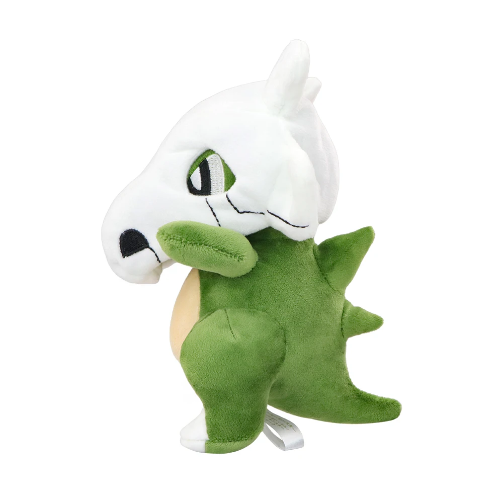 Cubone brinquedos de pelúcia cor incomum cubone macio animais de pelúcia brinquedo dos desenhos animados decoração aniversário todas as estrelas coleção presente 7 Polegada