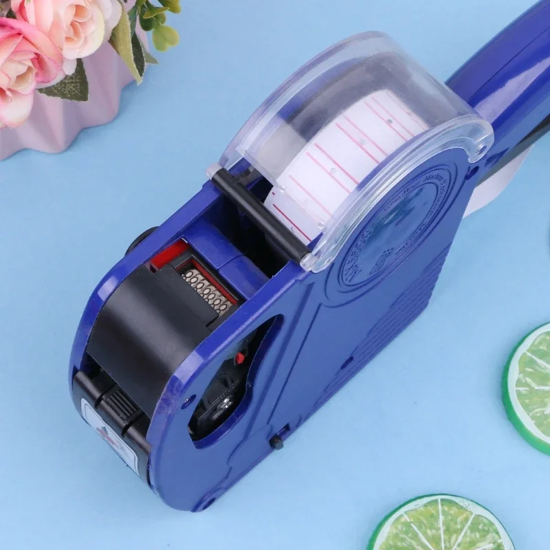 MX-5500 8 Digits Price Tag Labeler Labeller Label Paper + 2 Roller