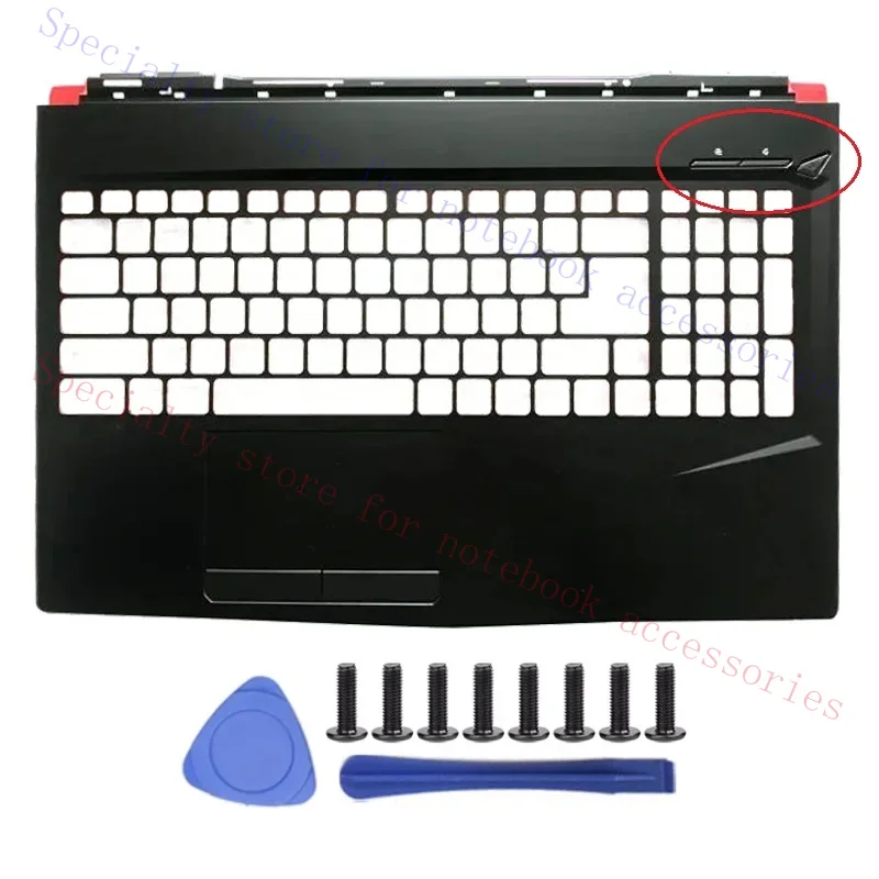 for MSI GL63 GP63 MS-16P4 16P5 16P6 16P7 16P8 Notebook Palmrest Top Case Bottom Laptop Accessories Hinges CoverNEW Laptop Case