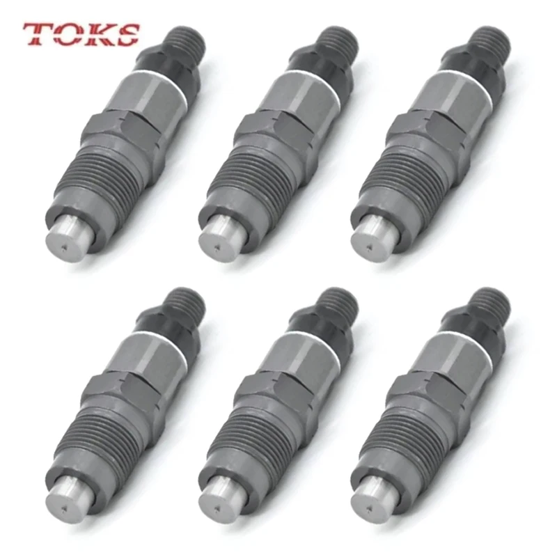 

New 6x 23600-19075 Fuel Injector For 1HZ Toyota Land Cruiser Holder Coaster BB60 HZB70 XZB60 BJ73 1998-2007 HZJ105 UZJ100