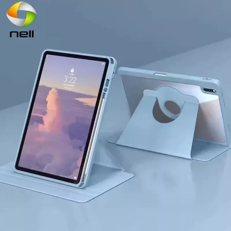 Magnetic Case For Samsung Galaxy Tab S9 FE+ 12.4 A9 Plus A9 8.7 S9FE S8 Plus S7 11 S6 Lite A8 10.5 With Pencil Holder Slot