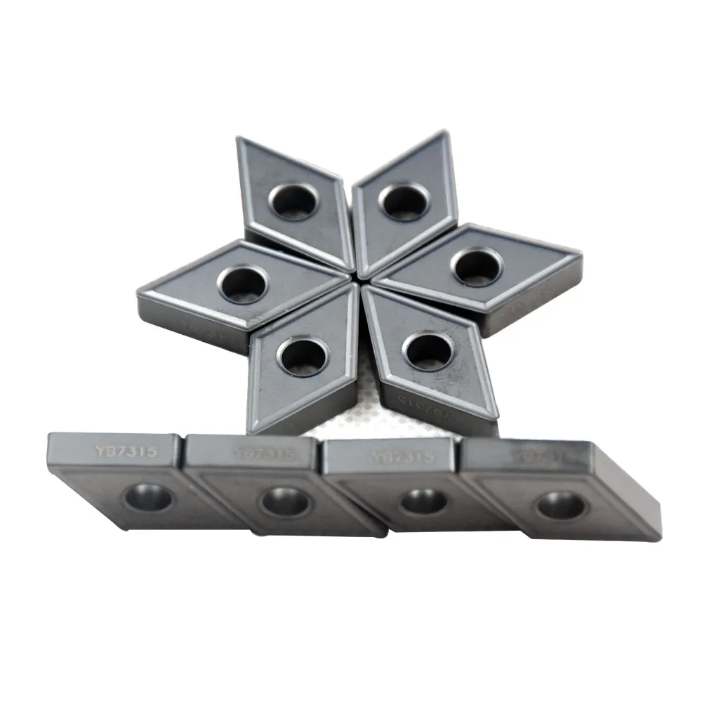 Utensile per tornitura del tornio con inserti in metallo duro CNC originale DNMG150408-TC YB7315 per ghisa