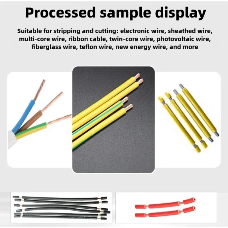 Automatic Wire Cutting Stripping Machine Electric Cable Peeler for USB Data Wire Harness Assembly