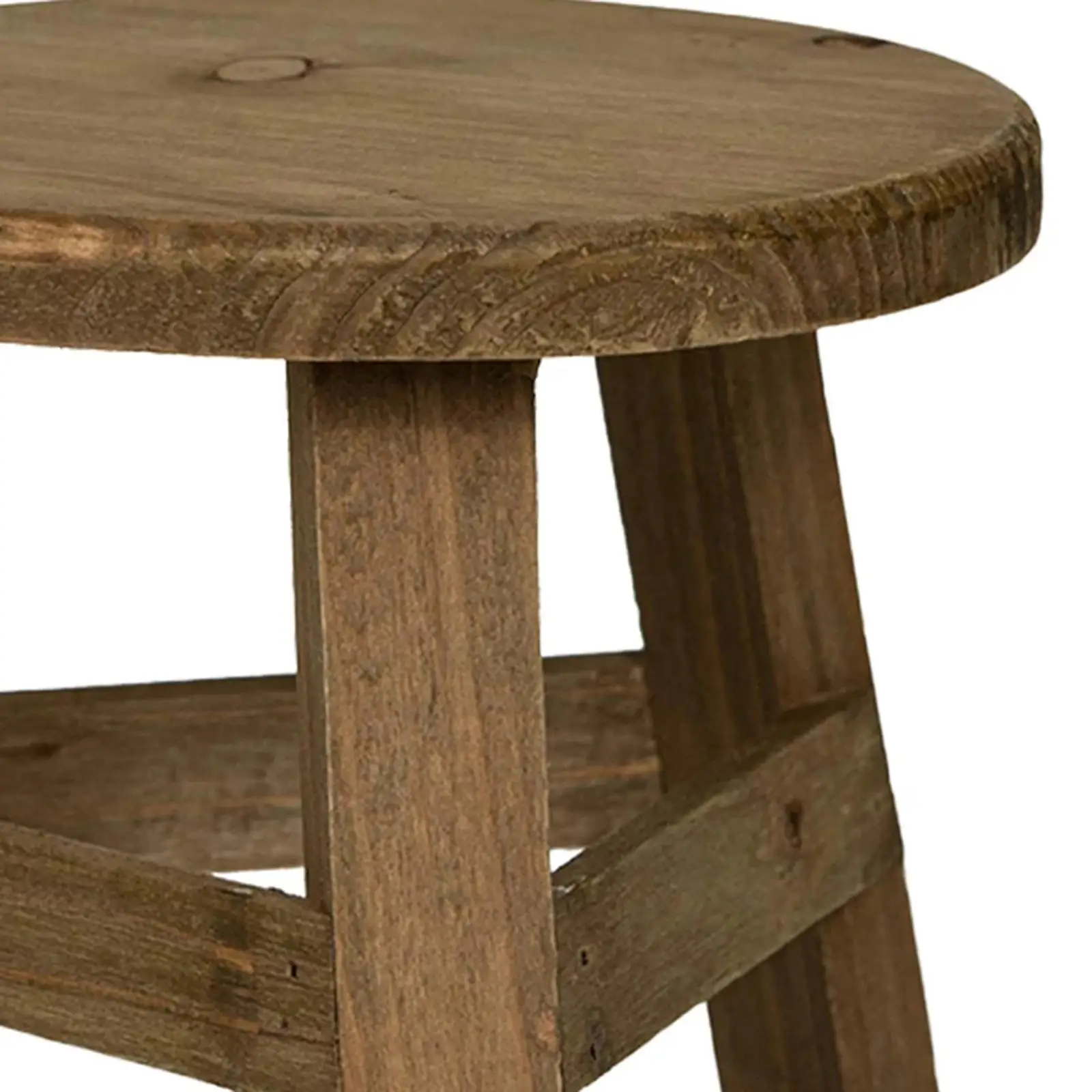 Mini Wooden Stool Plant Stand Decorative Display Stand Flower Shelf Plant Stool for Garden Desktop Living Room Office Home Decor