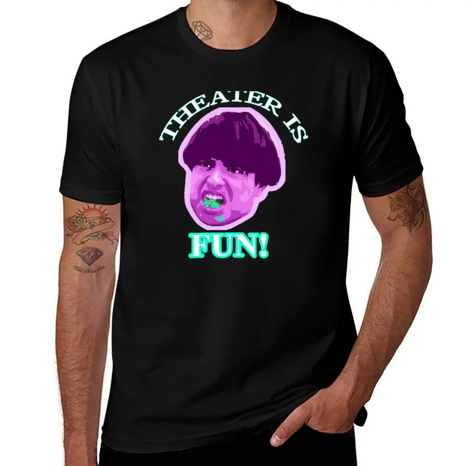 Alex Rimmer THEATER CLASS T-Shirt Big and Tall Casual T-Shirt