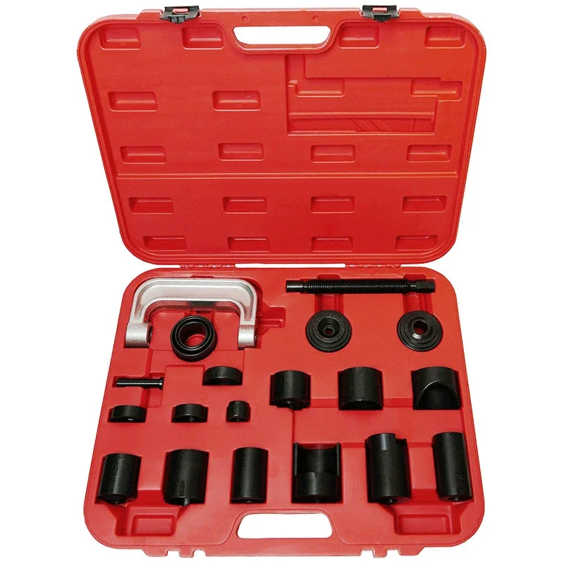 21 Pcs/Set Ball Joint Press Kit Carbon-steel Auto Repair Remover Install Adapter Tools for Garage Automobile Repair Shop