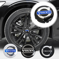 4pcs 65mm Car Wheel Center Hub Caps For Volvo V60 V40 XC90 S60 C30 XC60 V50 V70 S90 AWD XC40 T6 Auto Tire Rim Covers Accessories