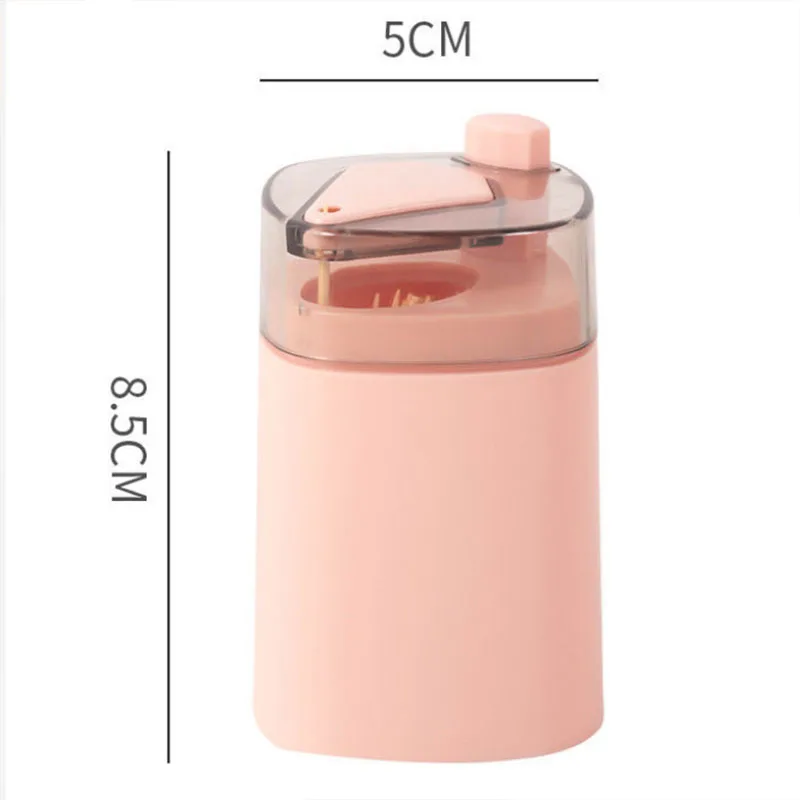 Xiaomi Youpin صندوق أعواد الأسنان جديد دفع حامل أعواد الأسنان الإبداعية التلقائي المنبثقة المحمولة مطعم حامل أعواد الأسنان المنزلية