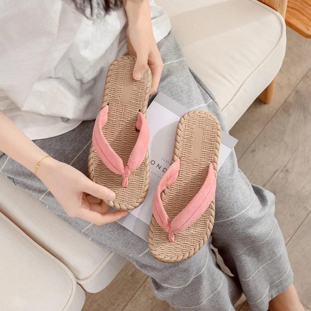 

Fashion Soft-soled Anime Cosplay Clogs Flat Non-Slip Flip Flops Sandals Shoes Japanese Style Slippers Girls