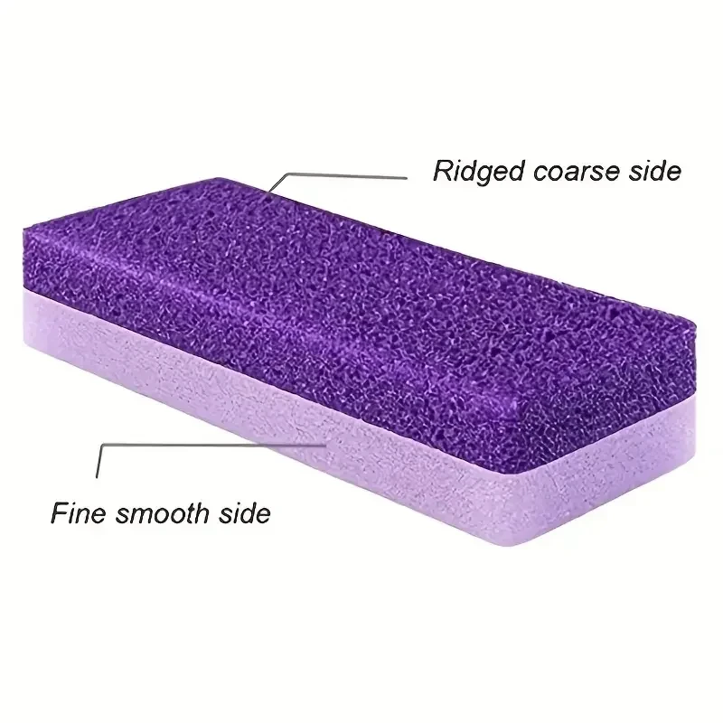 1pc Foot Exfoliator - Pumice Stone & Callus Remover for Smooth Feet, Pedicure Heel Scrubber Tool