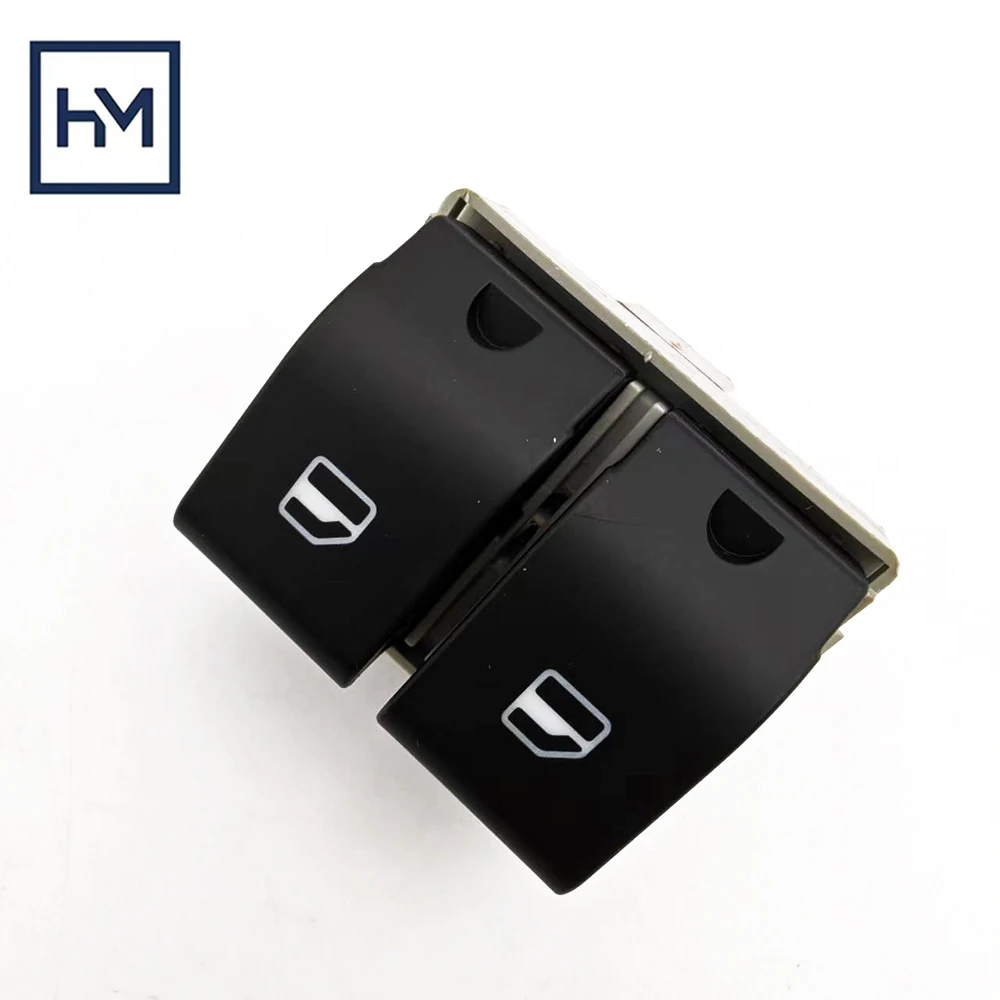 OE 6Q0959858A Front Left Master Window Switch For VW Polo 9N 2002–2009 Seat Ibiza