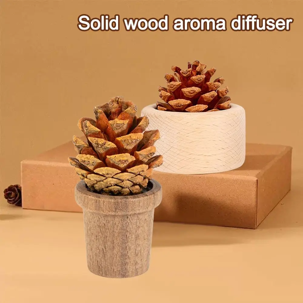 

Long-lasting Floral Wooden Essential Oil Diffuser Refreshing Sleep Slowly Volatile Repellent Diffuser Eco-Friendly
