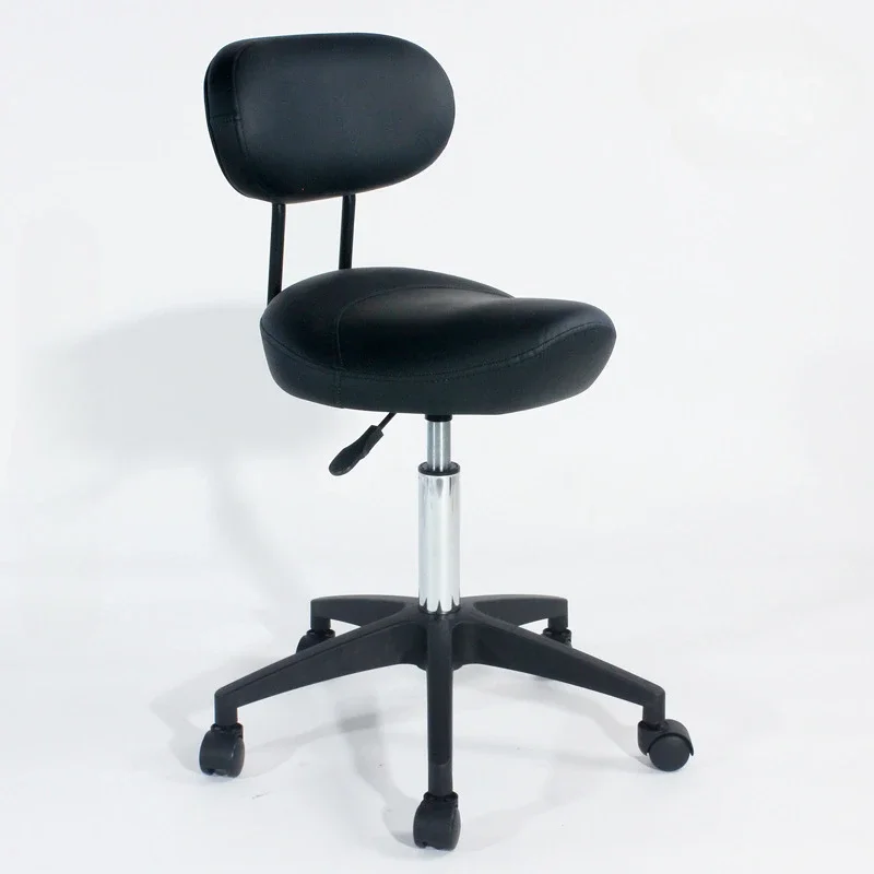 Hairdressing Explosion-proof Saddle Chair with Adjustable Backrest, Cash Register Chair, Beauty Rotating Lifting Stool - view 6