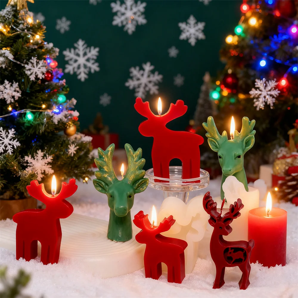 Christmas Elk Silic…