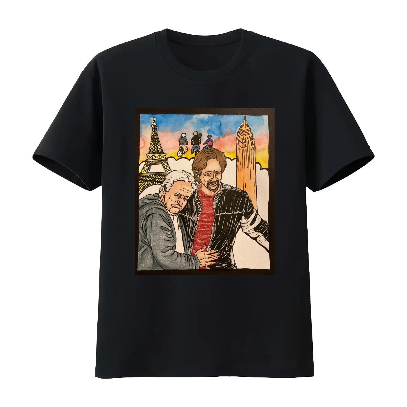 House Of D T-Shirt Summer Casual Cotton Tee Oversized Streetwear Tops Vintage Graphic Print Loose Fit Short Sleeve