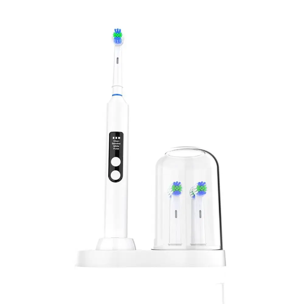 Organizador de cepillos de dientes eléctricos, soporte universal duradero para cepillos de dientes, a prueba de polvo, para la serie Oral B iO y la serie EB Round Head