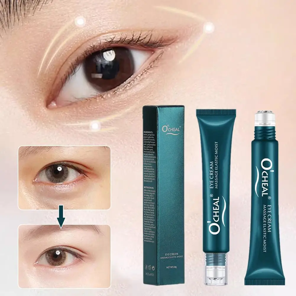 1/2/3pcs Roller Ball Massage Eye Cream Lightening Dark Circles Firming Skin Instant Eye Serum Stick Unisex Eyes Care As Gift