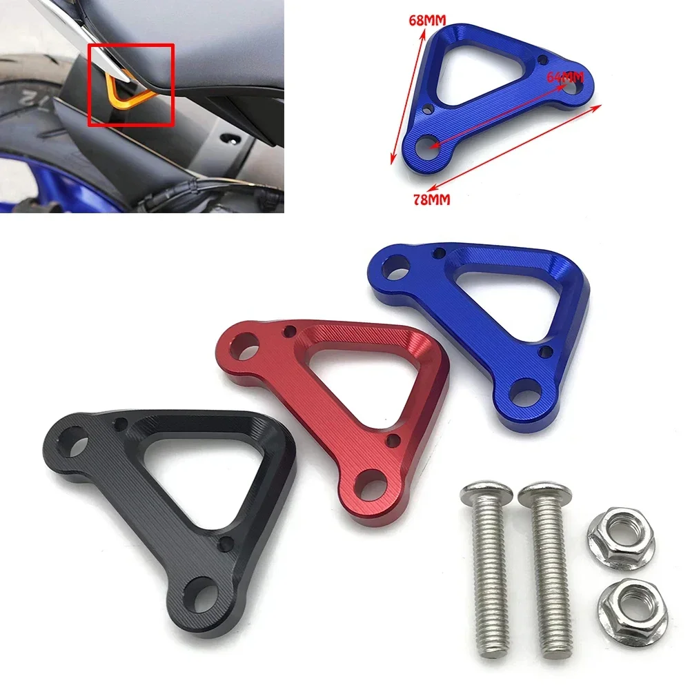 Motorcycle For Yamaha YZFR7 YZF-R7 2021-2022 CNC Aluminum Rear Racing Anchor Point Hooks Tow Hook Accessories