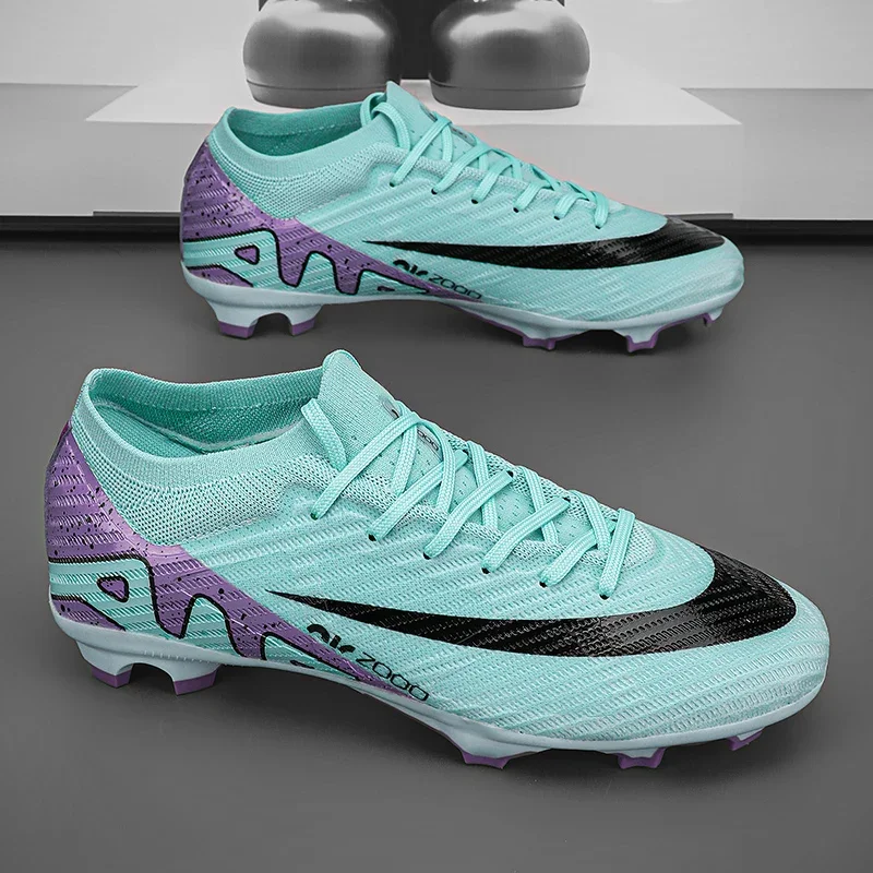 New Mid-top Soccer Shoes Men Non-Slip FG/TF Football Boots Cleats Hot-selling High-quality Match Sneakers Futsal Indoor