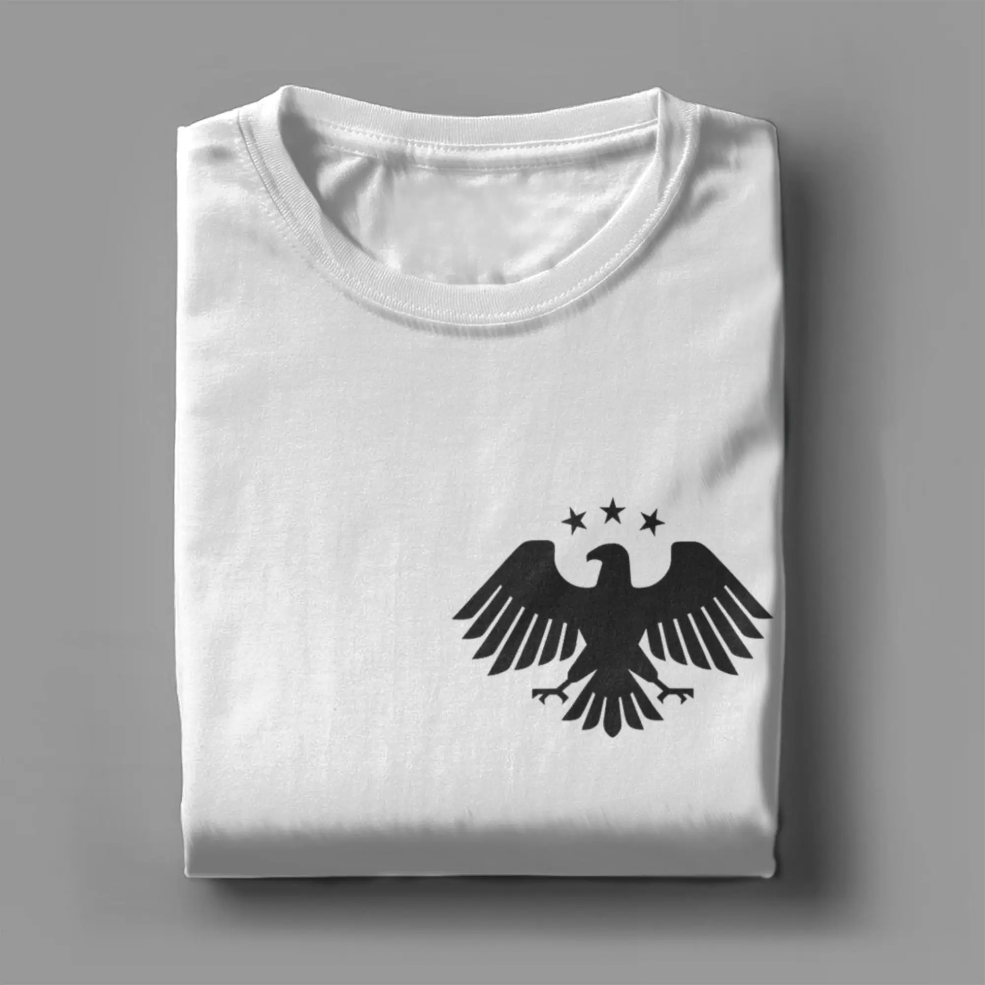 Maglietta da uomo Aquila della Siria 2025 Simbolo Magliette Trendy Cool Summer Tees Y2K Retro Stampa Abbigliamento in cotone Regalo di compleanno