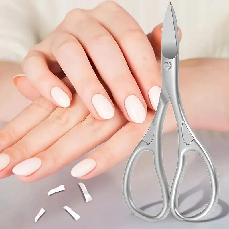 Entworfen des Nagelknipsers aus Edelstahl verhindern Kneifen mit gebogenem Design, sowohl scharf als auch langlebig als auch für mehrere Zwecke.
