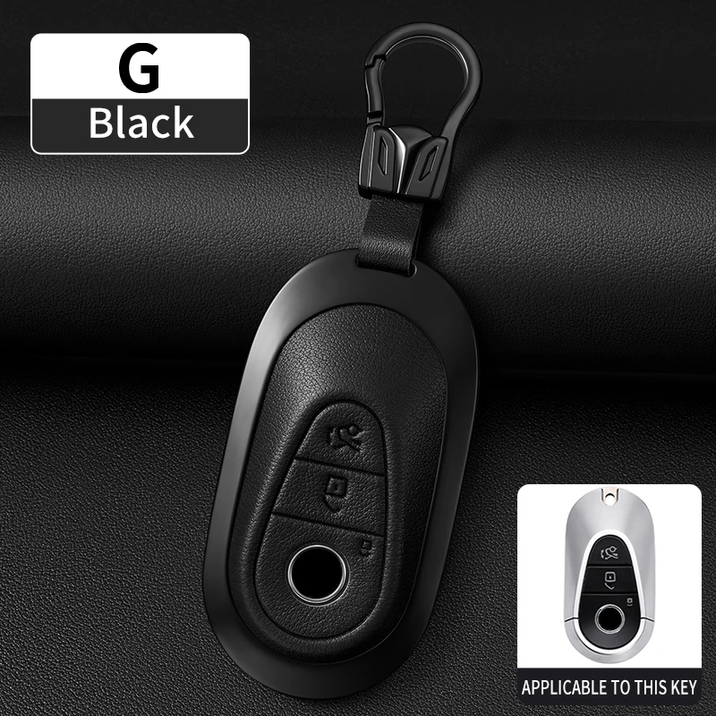 

Alloy Car Remote Key Case Cover Shell For Mercedes Benz C S A Class W206 W223 S350 C260 C300 S400 S450 S480 S500 Accessories
